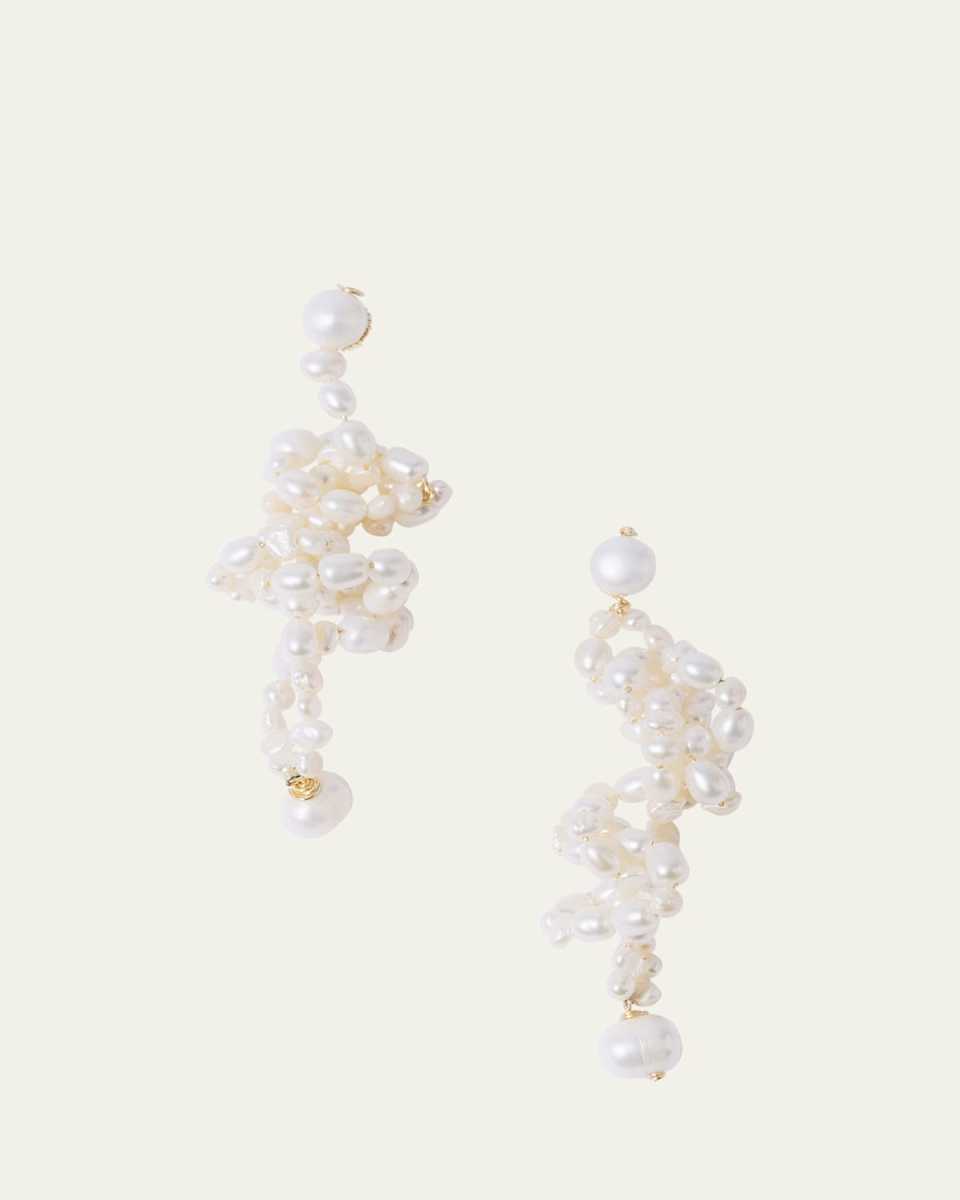 White Lotus Earrings
